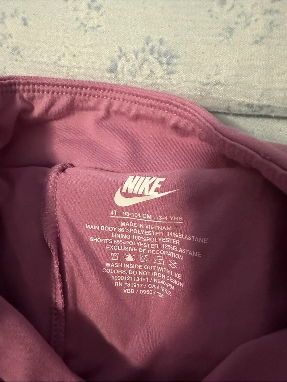 Nike Pink Bubble Skirt